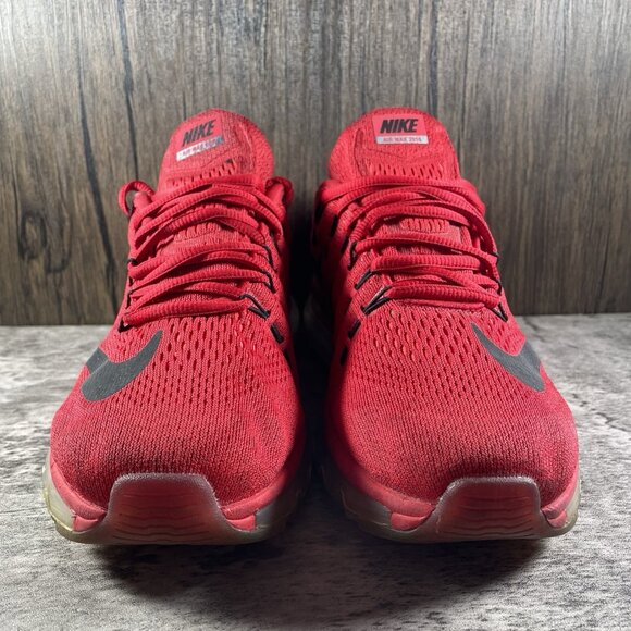 Mens Nike Air Max 2016 Bright Crimson Red Athletic Running Sneakers Size 9 main image 7